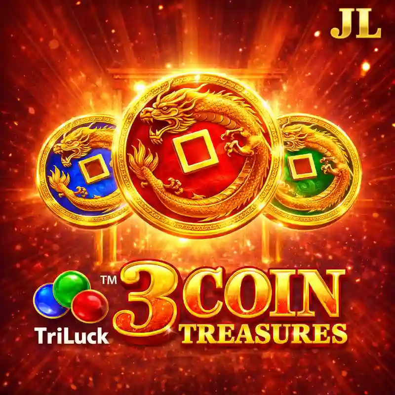 3 Coin Treasures Online Slot Game