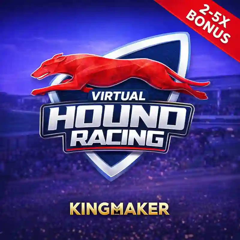 Km Virtual Hound Racing casino game interface